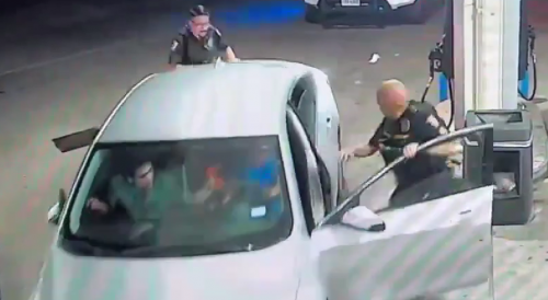 Texas Cops Ran Over By Suspect