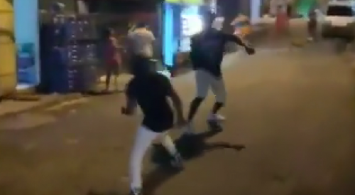 Machete Fight In Dominican Republic