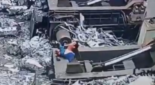 Worker Crushed By Industrial Press