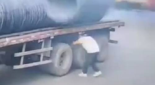 Truck Driver Experiences True Pain