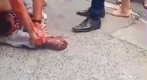 Criminal Caught And Beaten In Ecuador