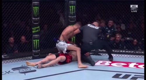 Brutal knee k.o im ufc France