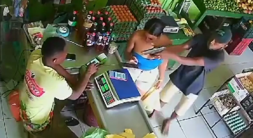 Ruthless Execution inside Fruit and Vegetable Shop