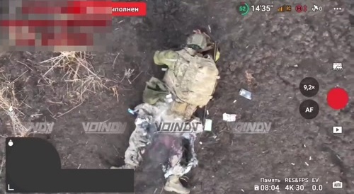 Right in the ass! A Ukrainian got his ass blown apart by a grenade, he's still moving and enjoying it.