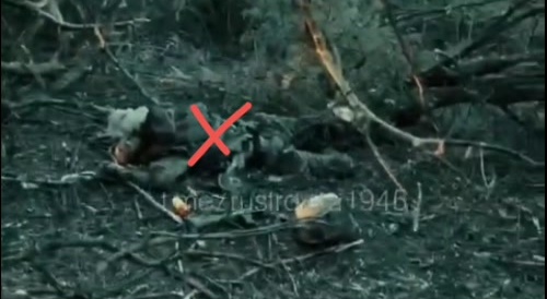 Ukrainian assault team ambushed while burying their comrade in Kursk.