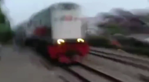 Catching A Train To His Funeral