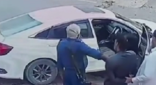 Failed attempt of a car robbery