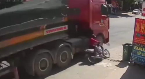 Moped Rider Crushed To Death By Hit And Run Truck