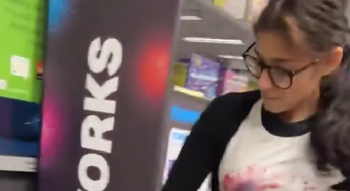 Shoplifting girl caught in Newcastle