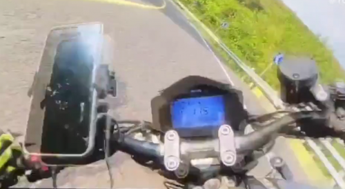 Chinese Biker Films Own Death