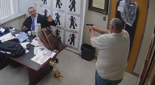 Another Angle Of Kentucky Judge Shooting