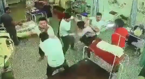 Hospital Staff  Attacked And Beaten By Angry Brothers