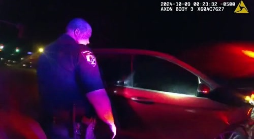 Drunk Driver Crashes Into Police Car