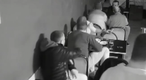 Turkish Man Kills His Opp Over Money Debt Inside The Busy Bar (better quality)