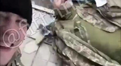 Wagner mercenary mocks recently killed Ukrainian.