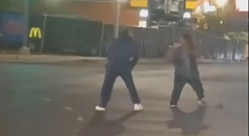 A Short Street Fight In New Mexico