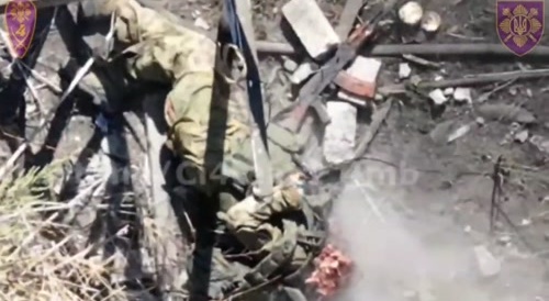 Soldier Detonates Himself With Grenade