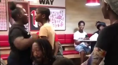 KFC fight