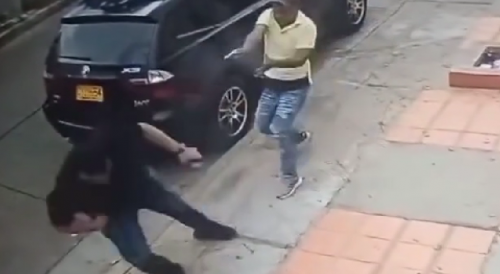 Man Shot Point Blank During Robbery In Colombia