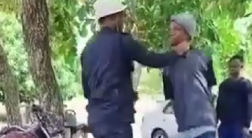 Police officer who slapped handcuffed civilian several times interdicted