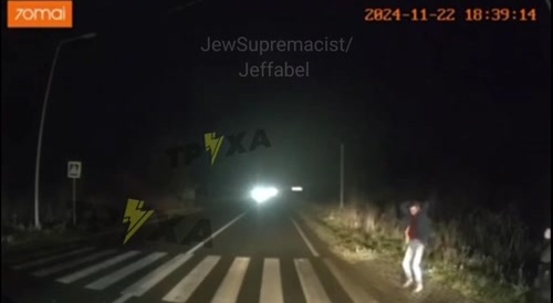 Unlucky Ukrainian immigrant is run over 3 times in Poland.