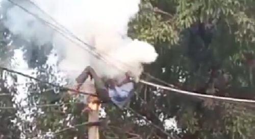 Another Electrocuted Lineman In India