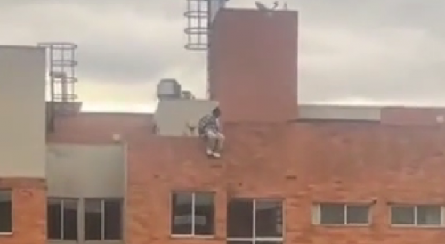 Man Ends His Life By Jumping From Building In Colombia