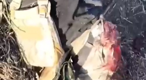 Soldier Butchered By Drone