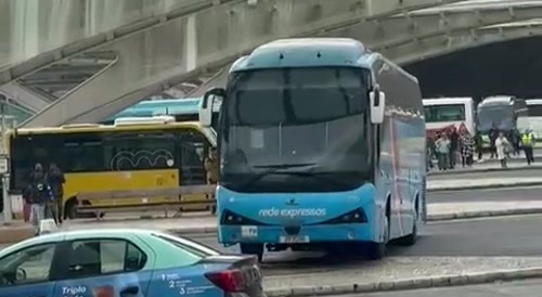 Out Of Control Bus In Portugal