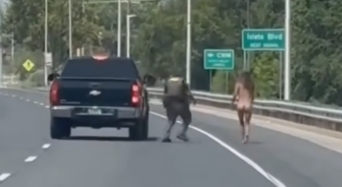 Naked Albuquerque Girl Arrested On Busy Highway