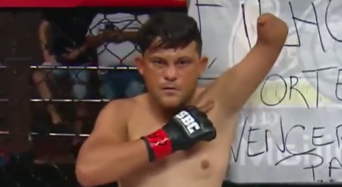 One-armed MMA Fighter Wins With KO