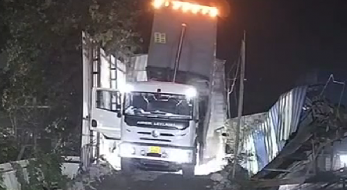 Indian Trucker Dies In Freak Accident