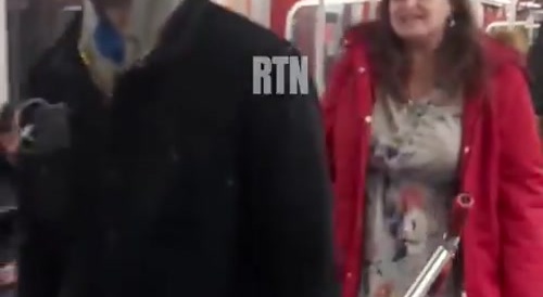 Fat lady going around picking fights on the TTC