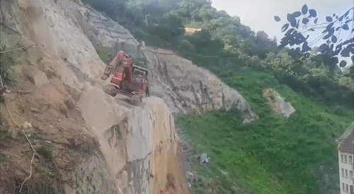 Sad excavator commits suicide