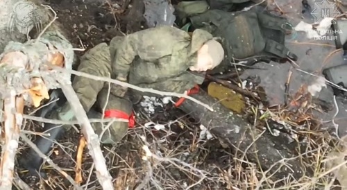 North Korean soldiers in Kursk