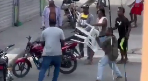 Man Hacked With Machete During Street Fight In Dominican Republic