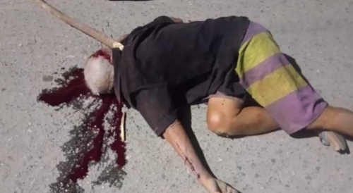 Old Man Gets Clubbed To Death After An Argument In Bar