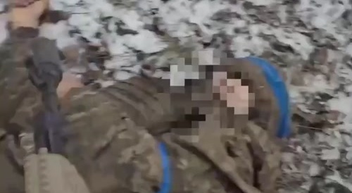 Dead Ukrainian soldiers