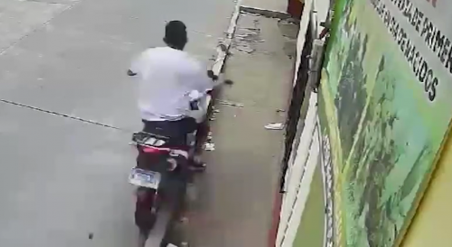 Motorcyclist dies after losing control and smashing his head into the wall