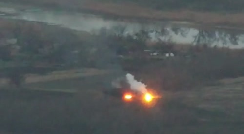 Destruction of Russian Convoy