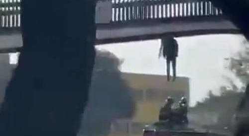 Man Hung From Overpass With Narco Message In Mexico