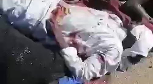 Corpses in SUDAN(Africa)