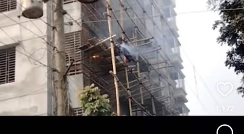 Constructor Electrocuted in Apartment