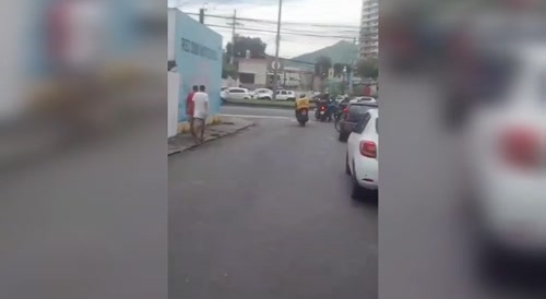 Real confrontation in [Brazil]