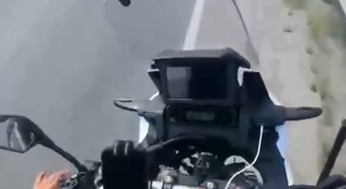 A motorcyclist had his foot blown off. It's his own fault. Don't fuck driving on the roads