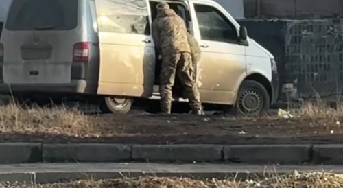 Kharkov, Ukraine. Voluntary mobilization as the clown Zelensky said