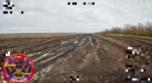 Soldier Rushes Enemy Drone