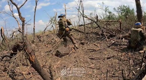 go pro from a ukrainian helmetcam