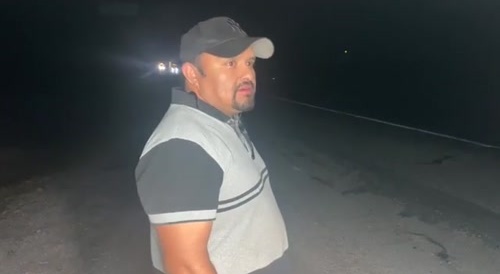 Man got hit hard