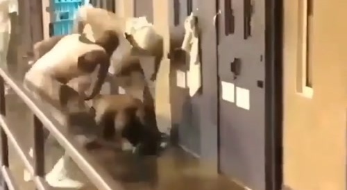 Jailhouse fight